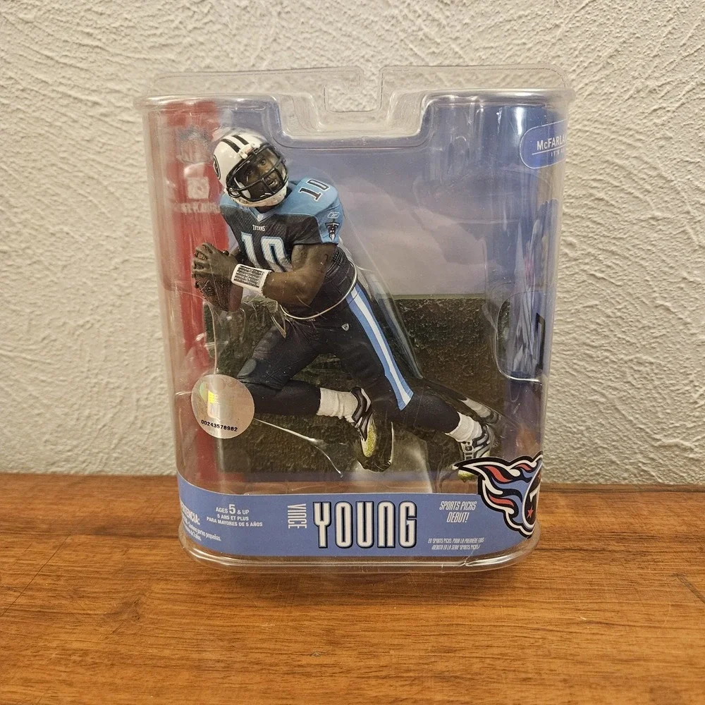 Mcfarlane‎ NFL Series 15 Vince Young Tennessee Titans Figure Football Figure
